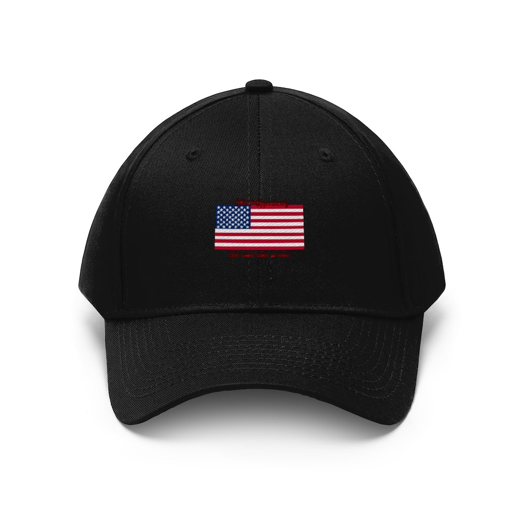 Unisex Twill Hat We don't take a knee